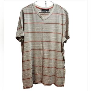 Marc Anthony Men's Tan Striped Shirt
